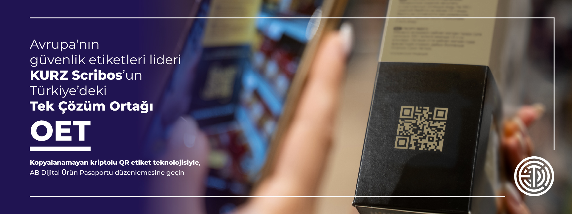 Ürünlerinizin taklitlerine geçit vermeyin. Kripto şifreli, benzersiz ve kopyalanamayan qr kodlu etiket teknolojisini şimdi kullanın.